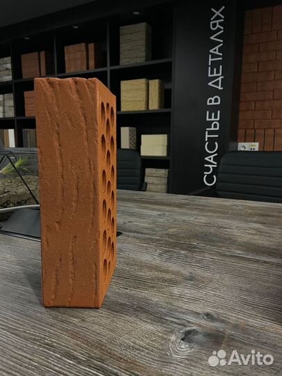 Кирпич красный облицовочный Сахара Галич