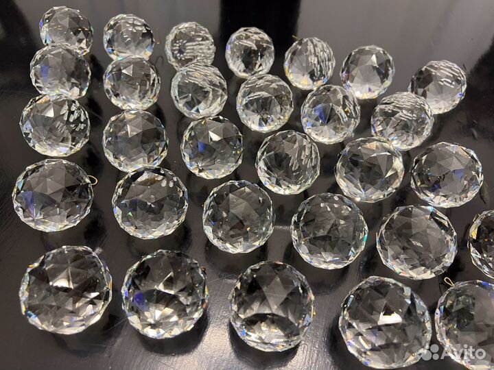 Хрустальные подвески разные