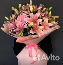 Лилии - монобукеты