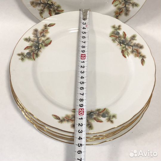 Тарелки плоские шишки Япония