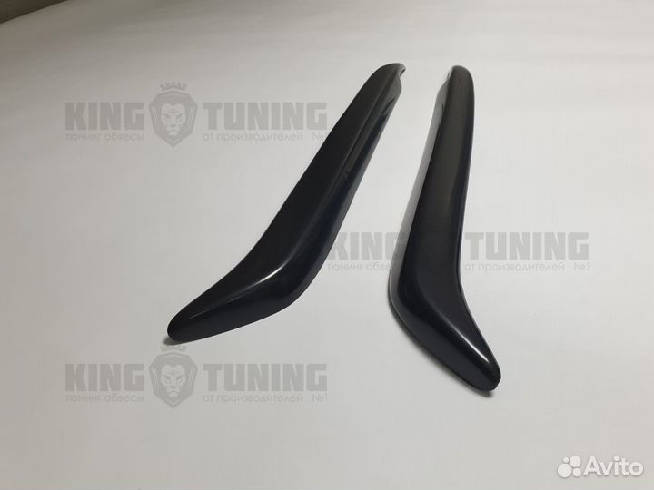 Накладки на фары BMW E46 седан рестайлинг