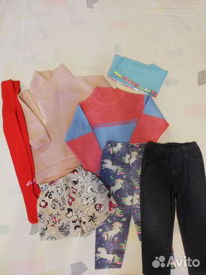 Пакет вещей на девочку 92р