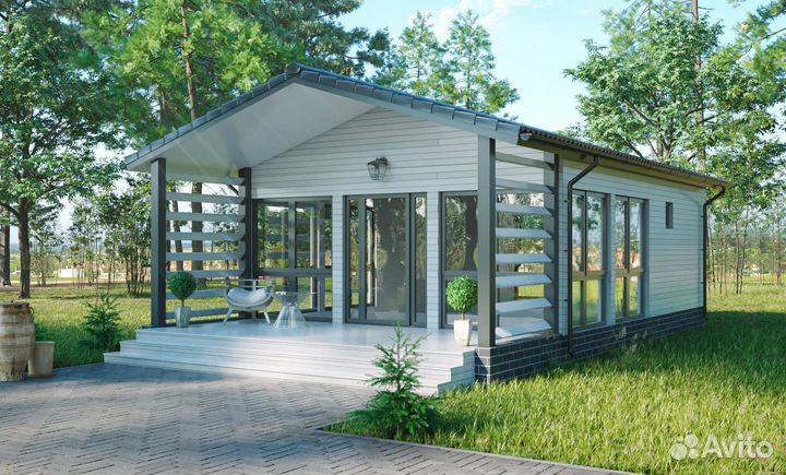 Дачный дом Оптима-60