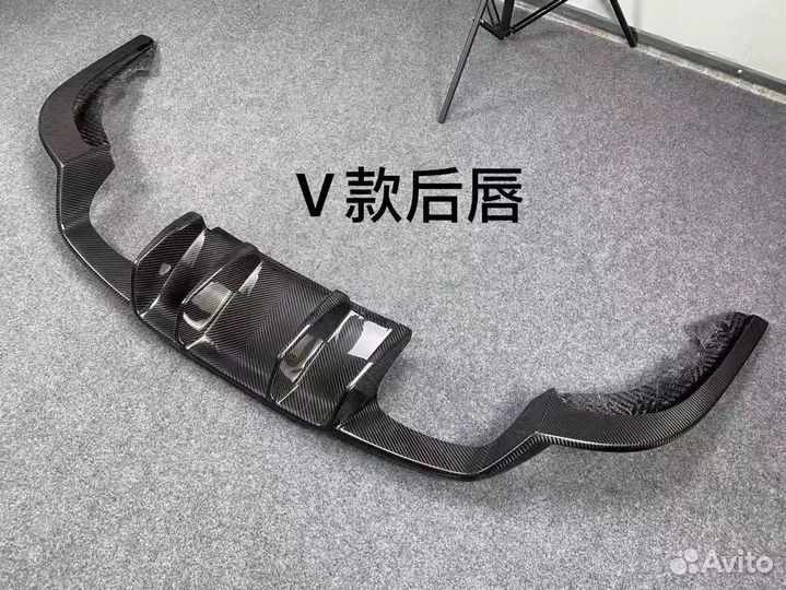 Диффузор BMW M2 F87 карбон