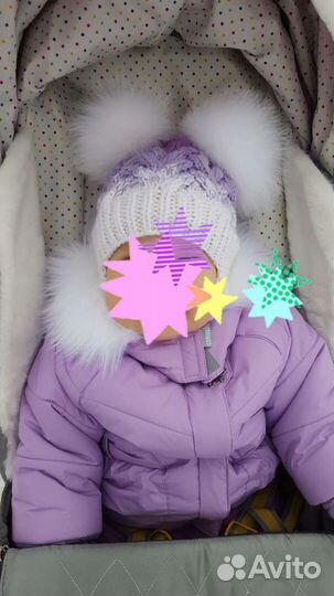 Зимний костюм для девочки lenne