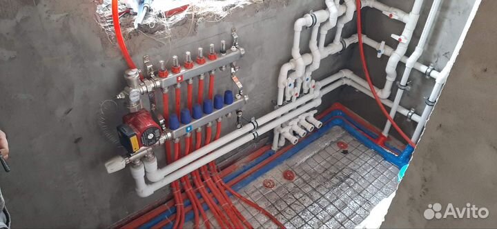 Монтаж отопления