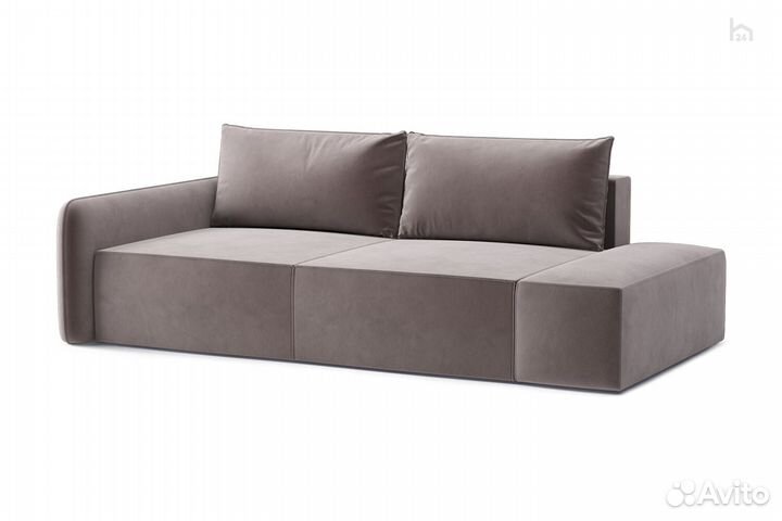 Диван прямой с правой банкеткой Портленд