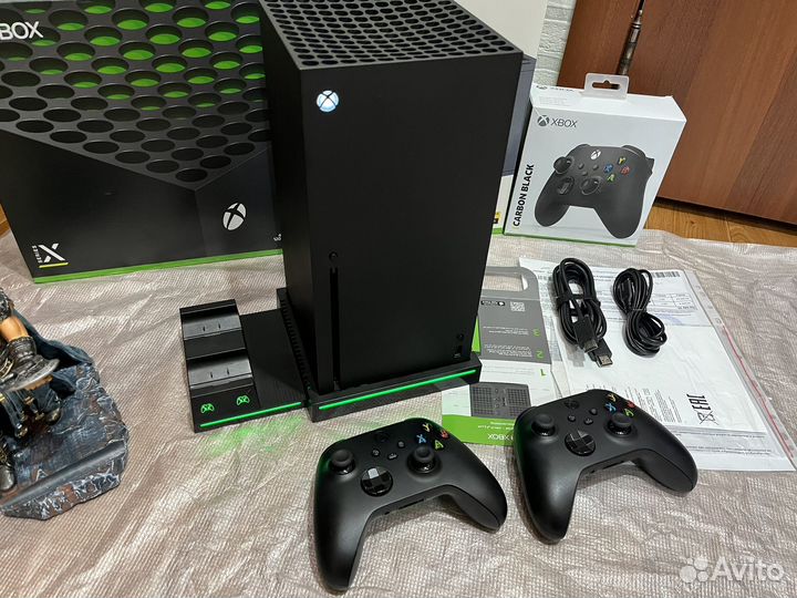 Xbox series x топовый комплект + 500 игр