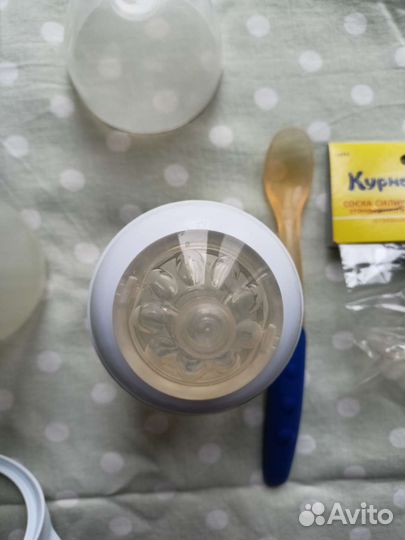Бутылочки avent, ложка, соска