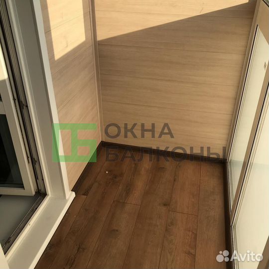 Отделка балконов и лоджии под ключ