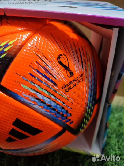 Футбольный мяч adidas al Rihla зимний Катар чм2022