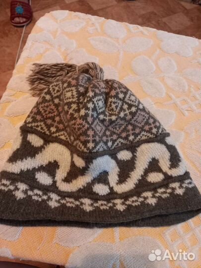 Шапка и снуд женский