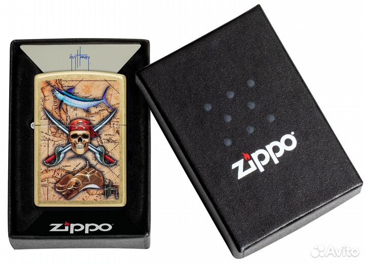 Зажигалка бензиновая Zippo 48966 Guy Harvey