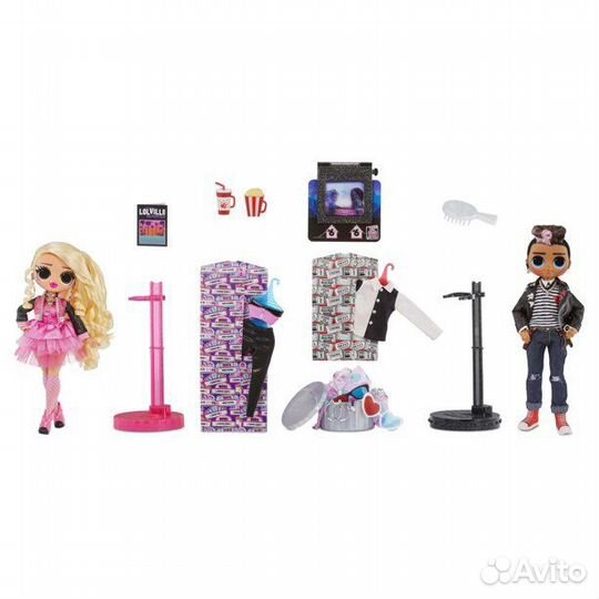 LOL Surprise Omg Dolls 2: Tough Dude and Pink Chic