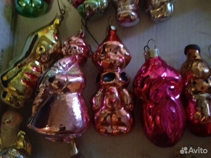 Елочные игрушки СССР