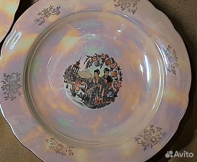 Супница,Тарелка, блюдце СССР фарфор обновлено