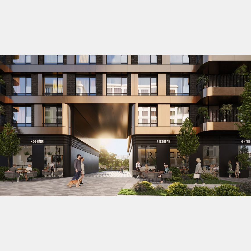 1-к. квартира, 42,9 м², 16/17 эт.