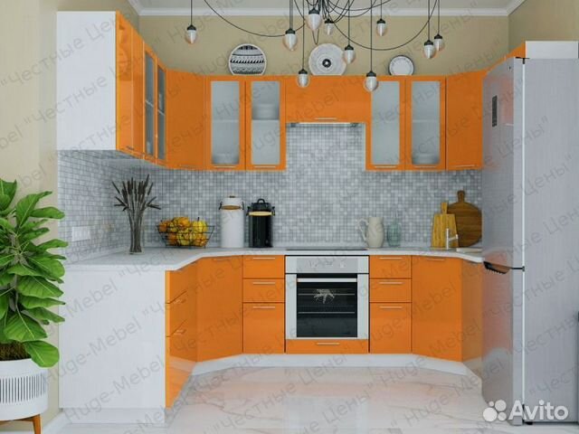 П-образная кухня 