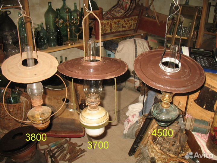 Керосиновая лампа старый подвесной фонарь стекло