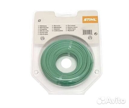 Косильная струна круглого сечения 2,0 мм х 10 м, 7