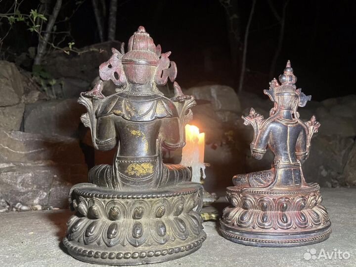 Статуэтка будды бронза