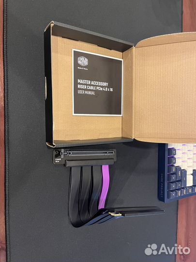 Райзер Cooler Master PCIe 4.0 x16 200mm 90
