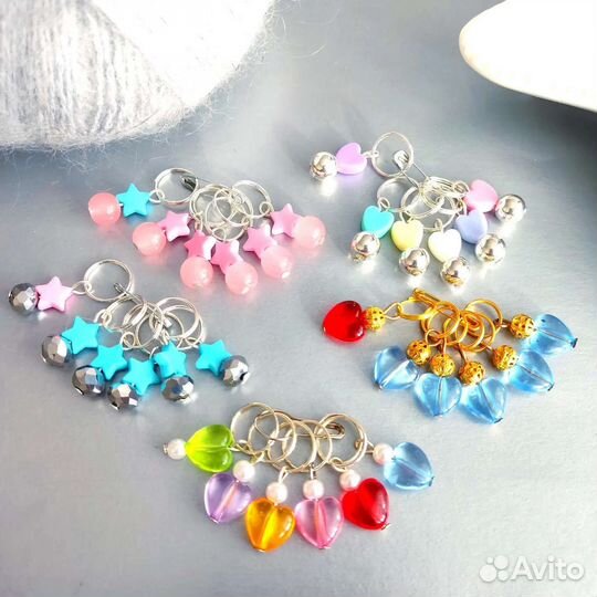 Маркеры для вязания спицами