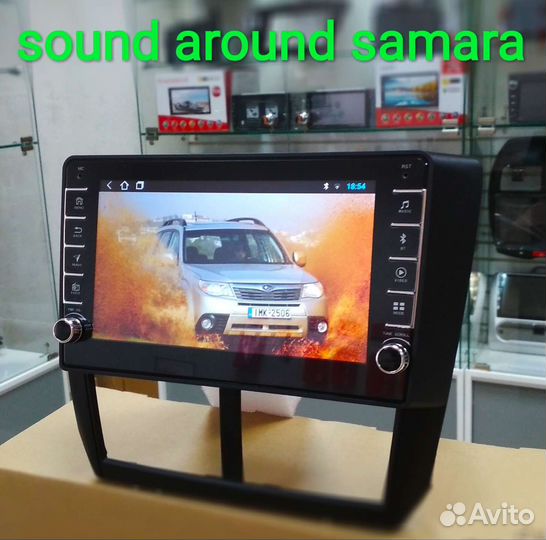 Subaru Forester Impreza магнитола Android крутилки