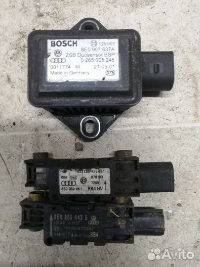 Датчик удара audi a4 8е