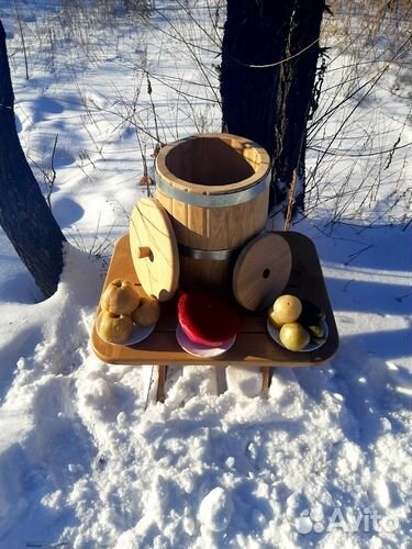 Кадка дубовая