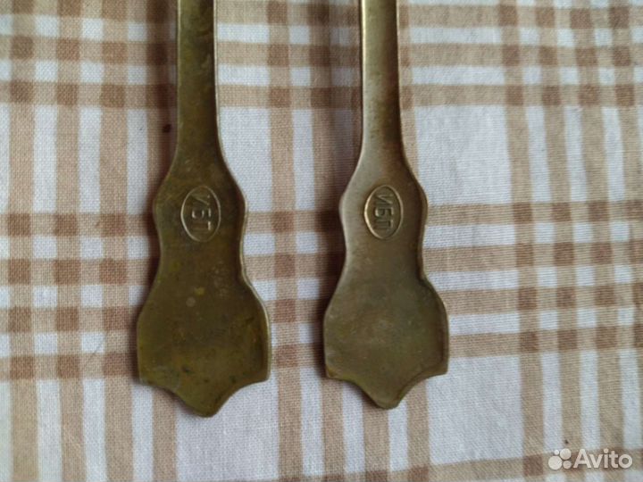 Чайная ложка посеребренная