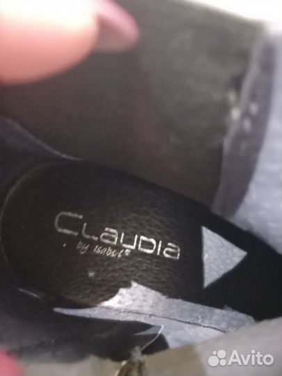 Ботинки нат.кожа новые