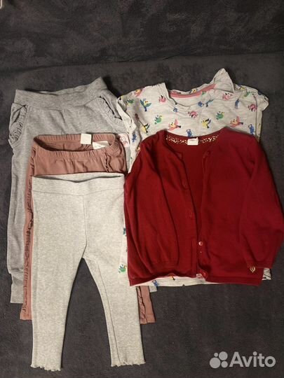 Вещи пакетом на девочку 86