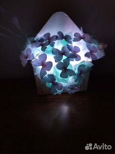 Букет -конверт из бабочек