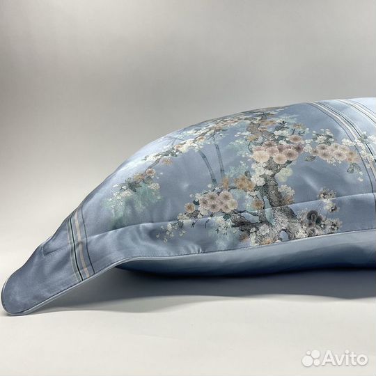 Комплект постельного белья из шёлка 22 мм, Евро