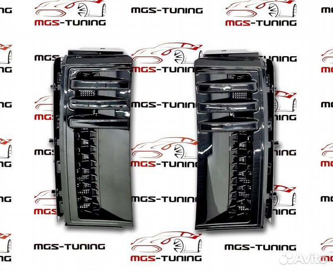 Жабры Range Rover Autobiography 02-12 черные