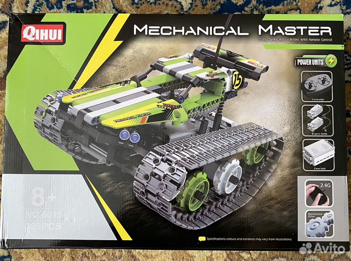 Конструктор QiHui Mechanical Master 8015 Вездеход