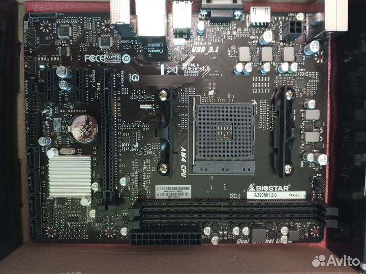 Biostar A320MH+G.Skill 16 Gb+MSI GT 1030 OC