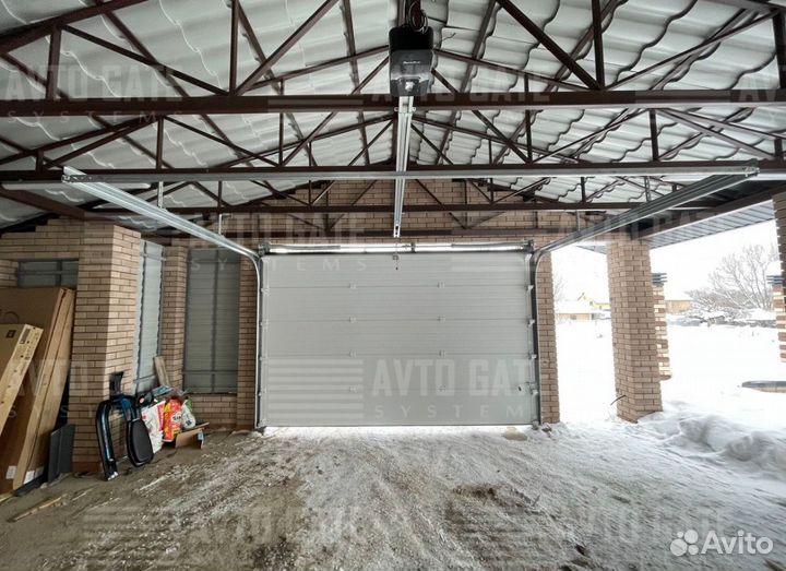 Секционные ворота гаражные