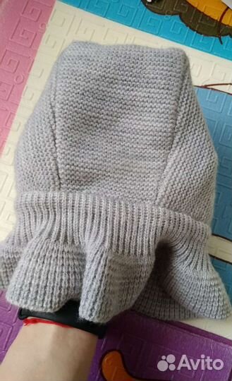 Шапка шлем журавлик