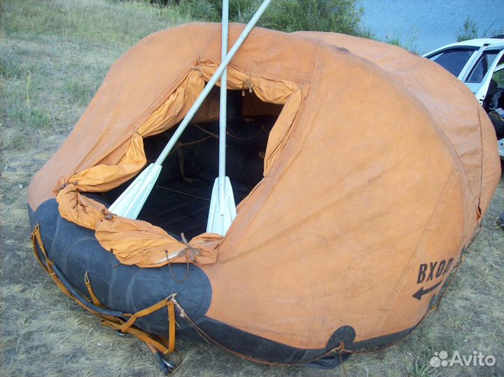 Туристический плот спасательный надувной ПСН 10М