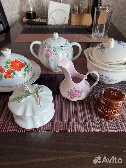 Фарфоровая посуда СССР