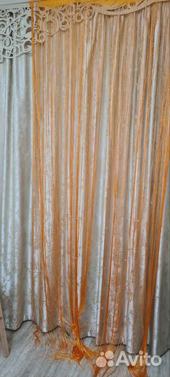 Шторы нити новые