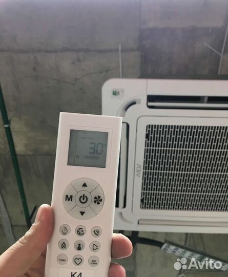 Кондиционер кассетный полупромышленный