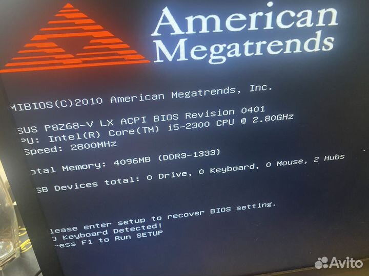 Материнская плата asus p8z68-v lx/i5-2300/4gb