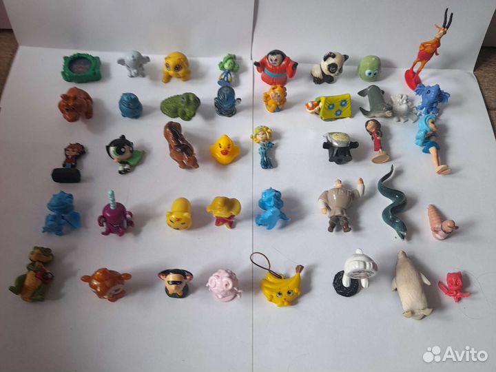 Игрушки из киндера сюрприз