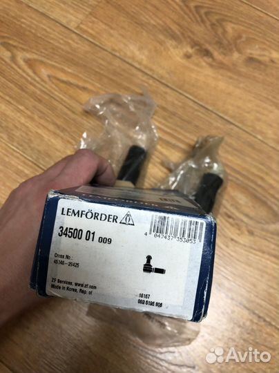 Наконечник рулевой тяги lemforder 3450001