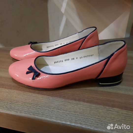 Туфли девичьи натуральная кожа