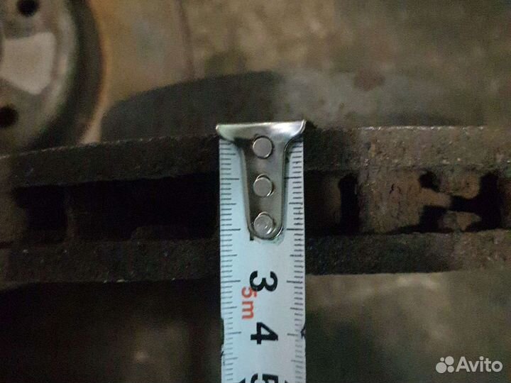 Передние тормозные диски фольцваген туарег 1