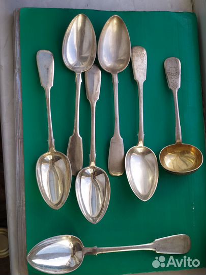 Царское Столовое серебро 84 аробы